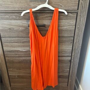 Orange romper